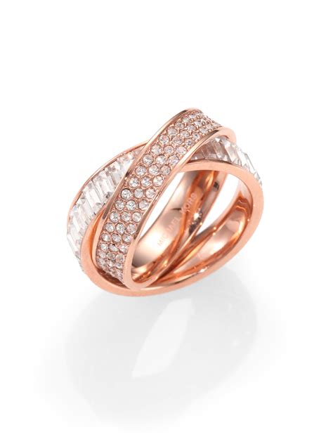 ring rose goud michael kors|michael kors rings.